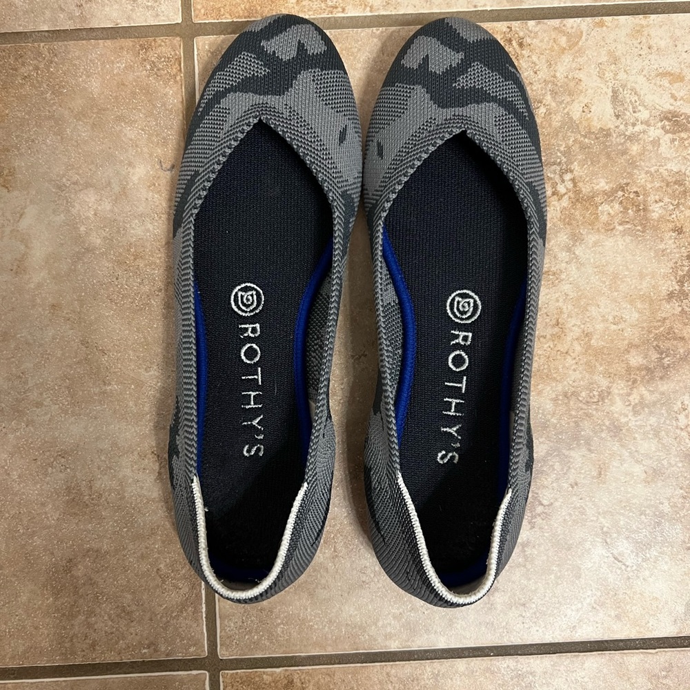Rothy’s EUC camo flat